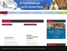 Tablet Screenshot of mensch-plauen.de